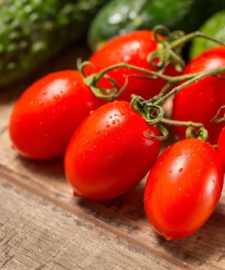 Semințe de roșii Darsirius - soi românesc cu fructe ovoidale, perfecte pentru sucuri, paste și conserve