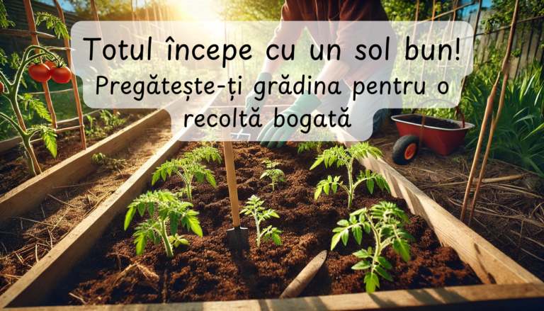 Pregătirea grădinii pentru sezonul roșiilor